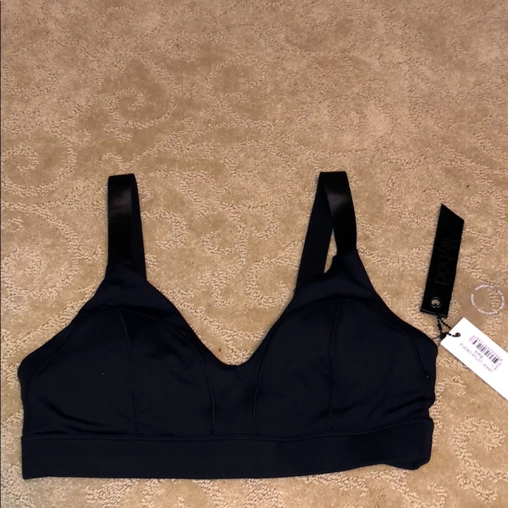Lilybod lotus crop bra.